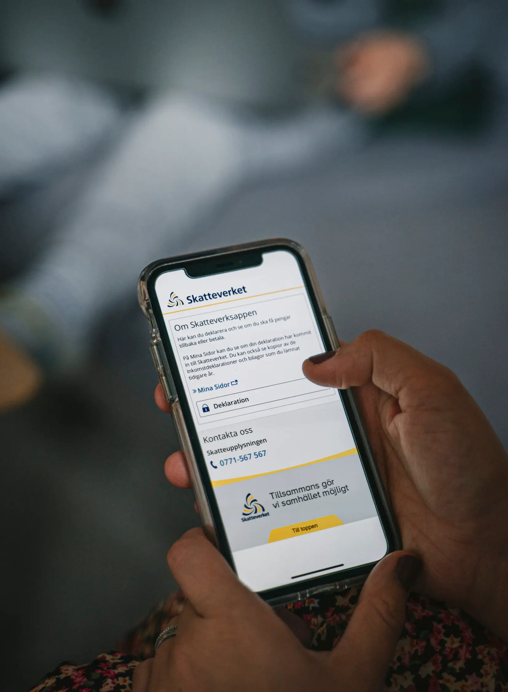 Tax Doesn’T Have To Be Taxing. Photo Lieselotte Van Der Meijs:Imagebank.Sweden.Se